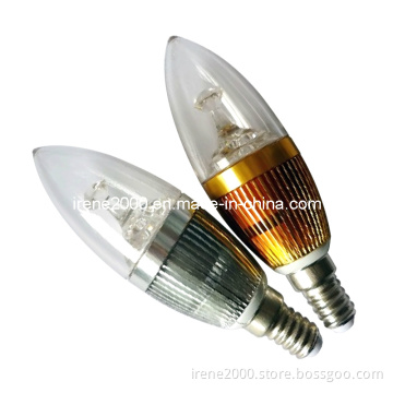 High Quality 3W E14 LED Candle Light/LED Candle Lamp 3 Years Warranty
